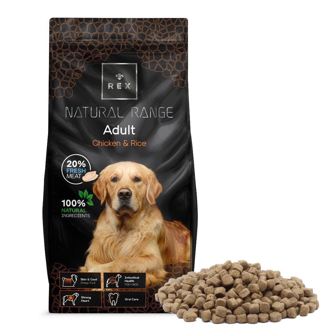 Rex Natrual Range Adult -Chicken & Rice-